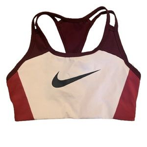 Small Nike sport bra red and light pick and red!